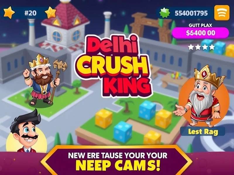 Delhi Crush King Game Screenshot